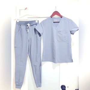 Figs scrubs XS Vapor Blue Space Dye Catarina + Zamora; NEW condition